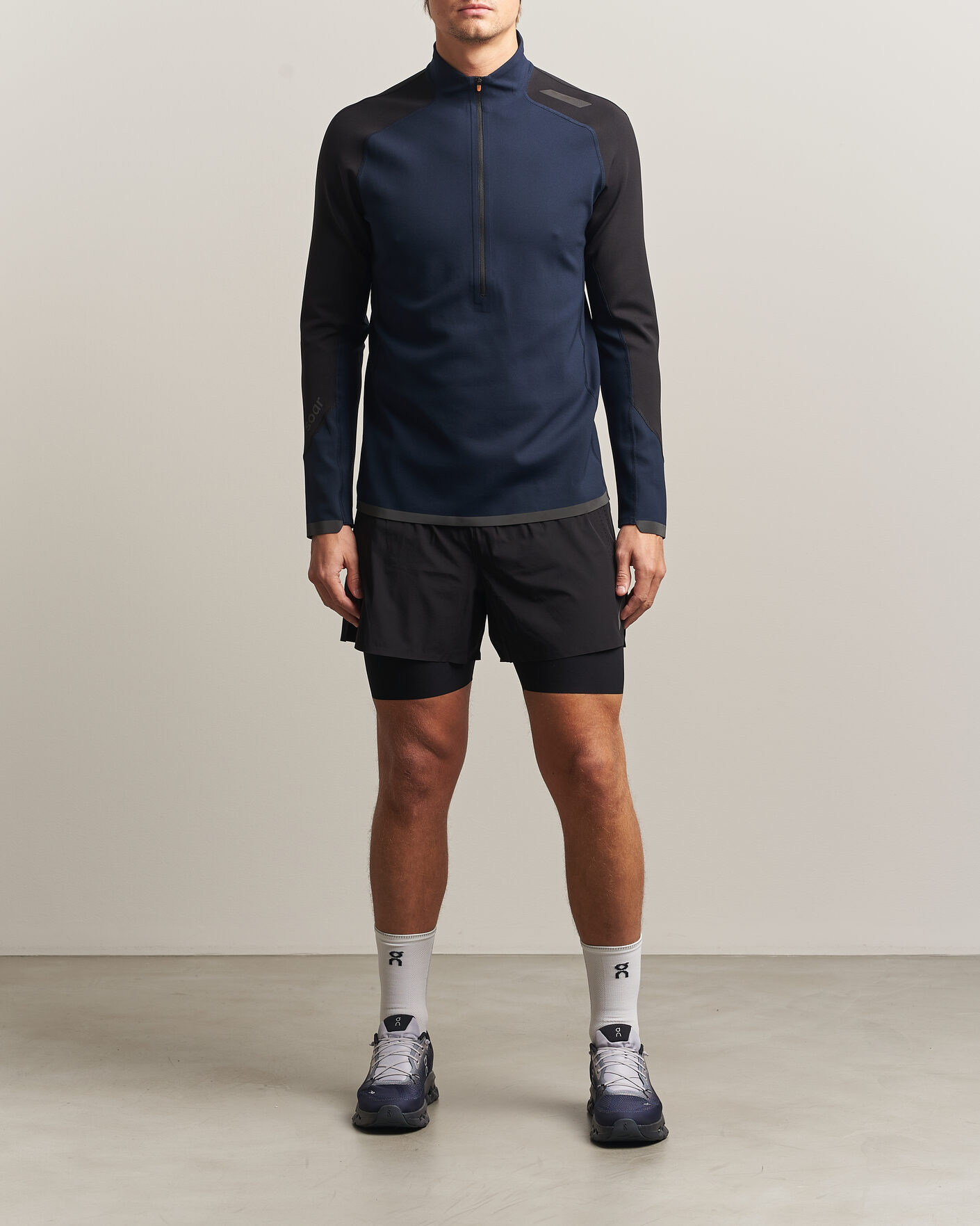 Homme | Shorts | SOAR Running | Dual Run Shorts Black