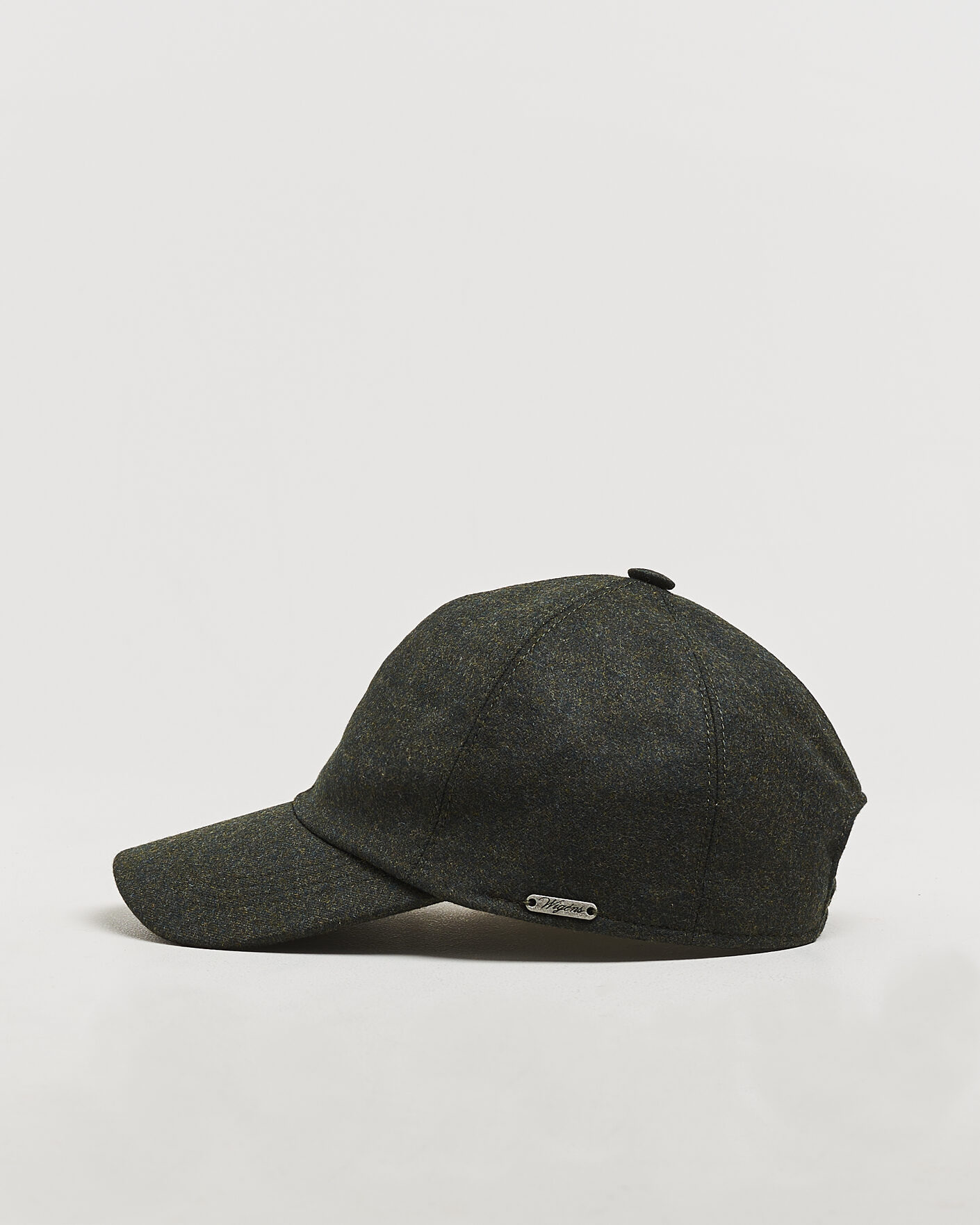 Heren | Hoeden en petten | Wigéns | Wool/Cashmere Baseball Cap Hunter Green