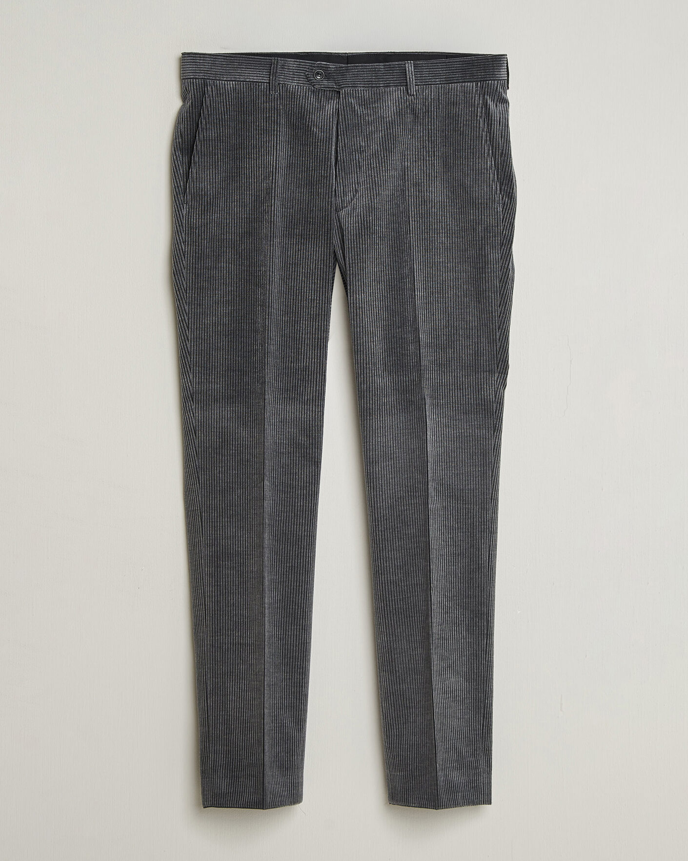 Heren | Broeken | Oscar Jacobson | Dandy Corduroy Trousers Grey