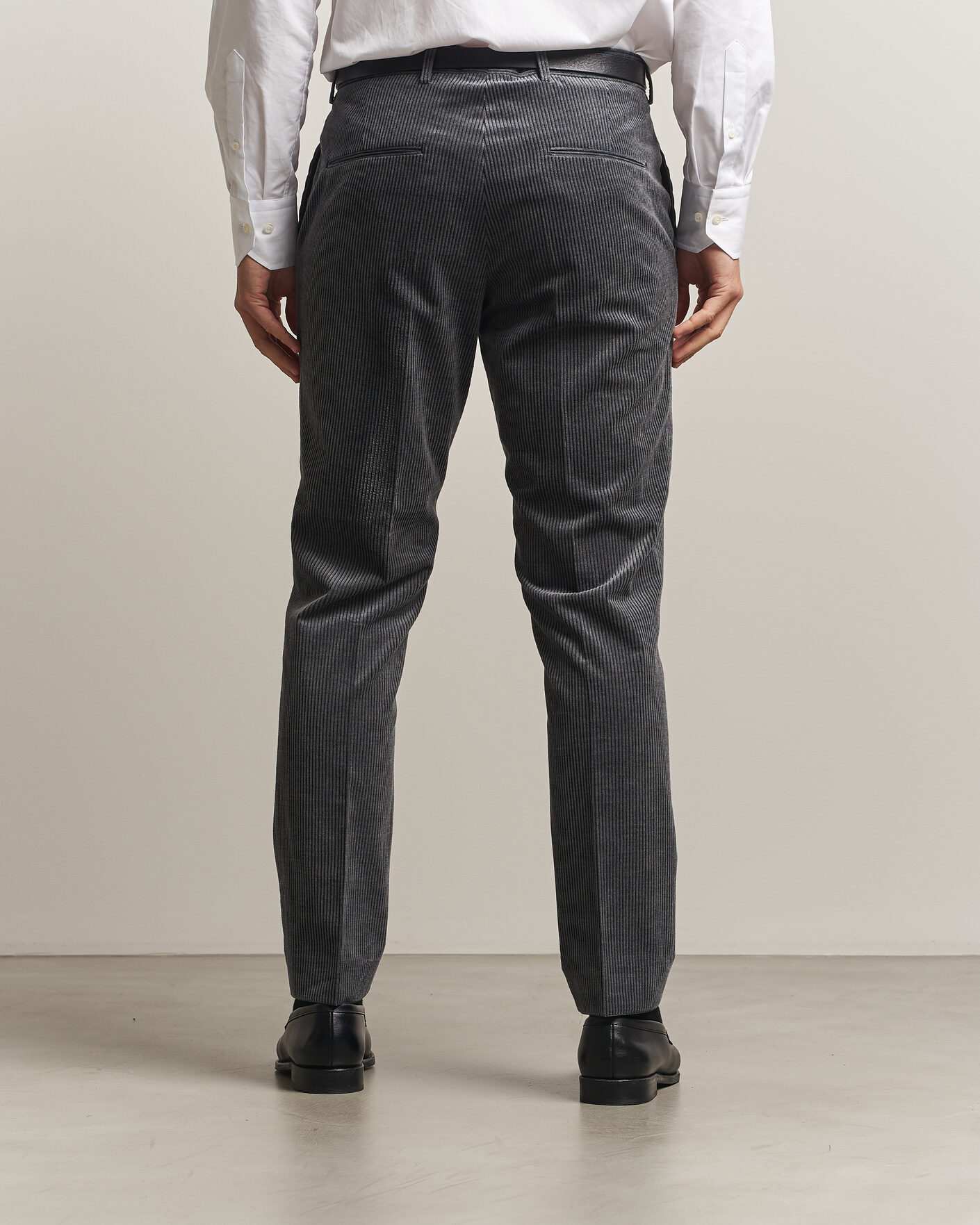 Heren | Broeken | Oscar Jacobson | Dandy Corduroy Trousers Grey