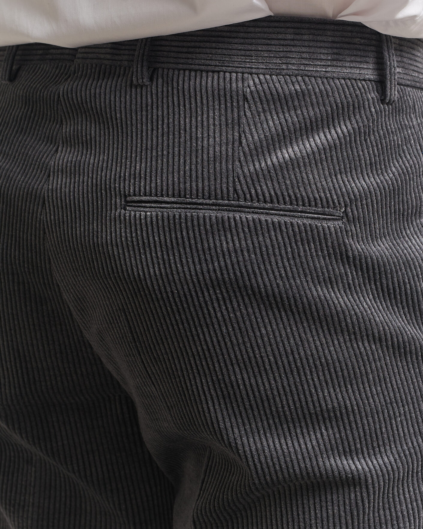 Heren | Broeken | Oscar Jacobson | Dandy Corduroy Trousers Grey