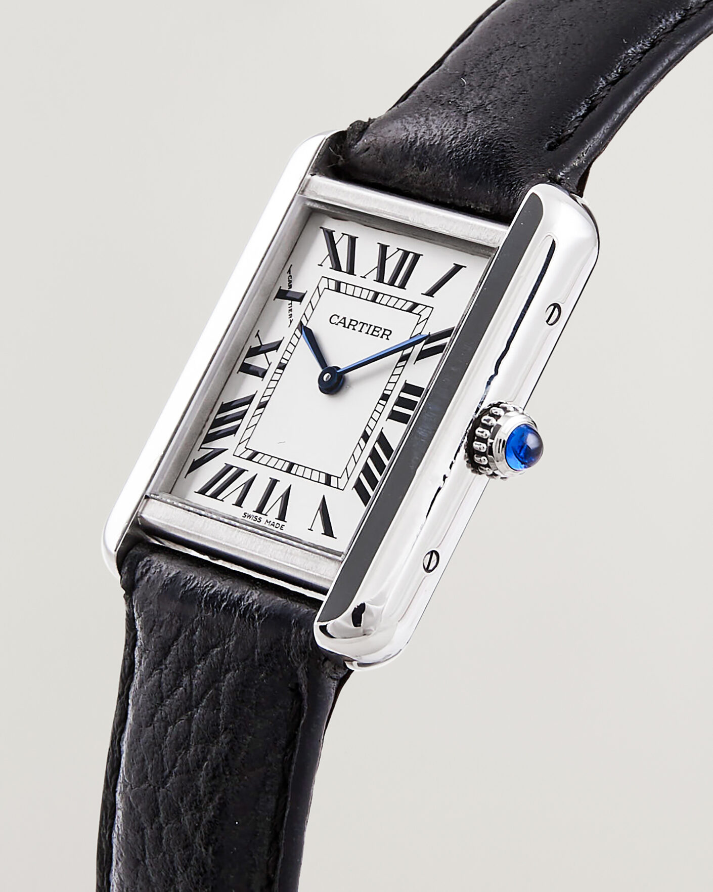 Heren | Pre-Owned & Vintage Watches | Cartier Pre-Owned | Tank Solo SM
