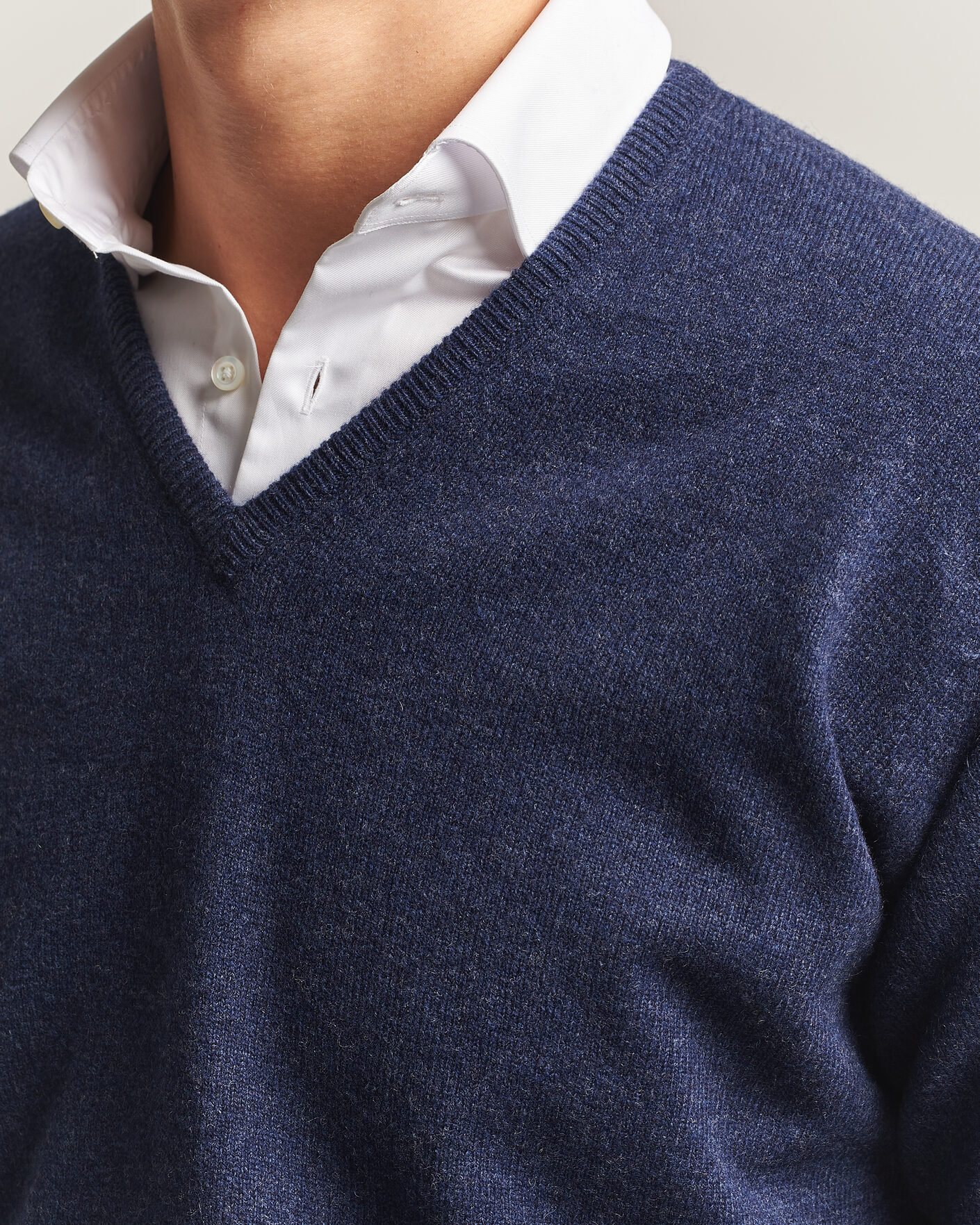 Homme | Pulls Et Tricots | William Lockie | Rob Lambswool V-Neck Astra