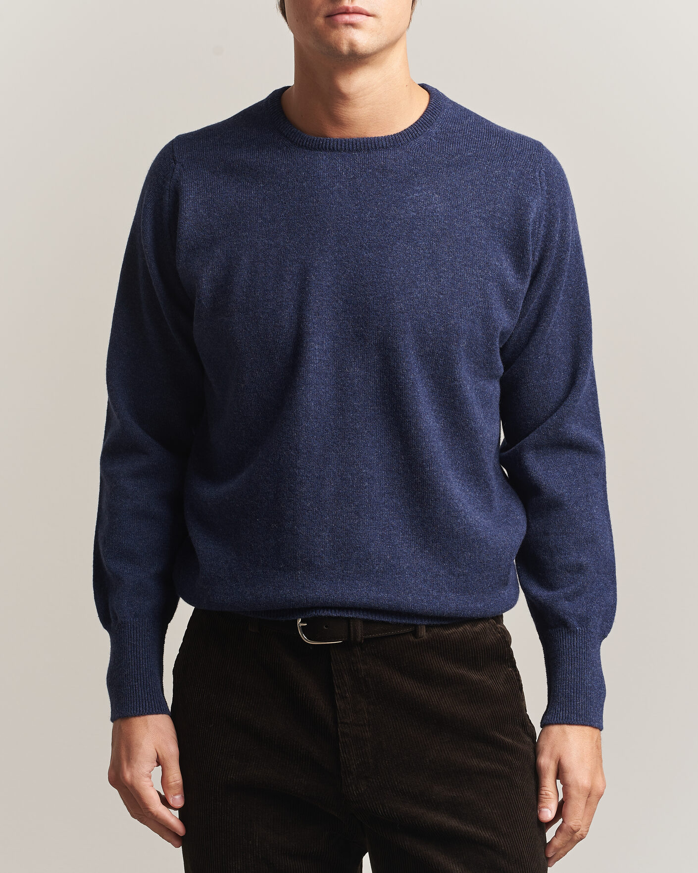 Heren | Truien | William Lockie | Rob Lambswool Crewneck Astra
