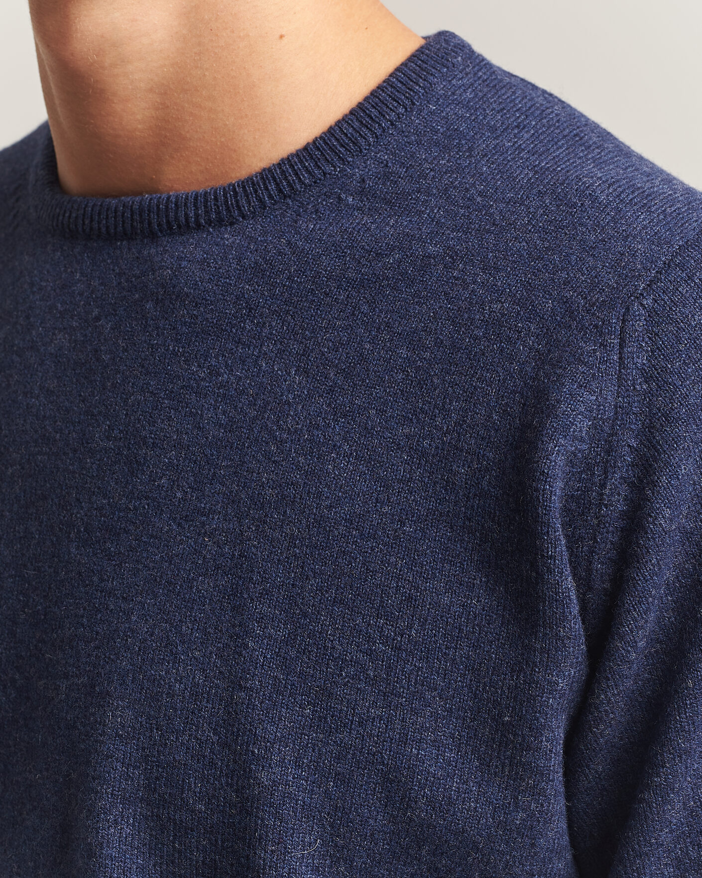 Heren | Truien | William Lockie | Rob Lambswool Crewneck Astra