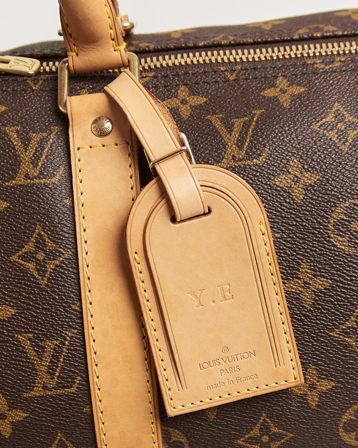 Heren | Pre-Owned & Vintage Bags | Louis Vuitton Pre-Owned | Keepall 50 Bandoulière Monogram