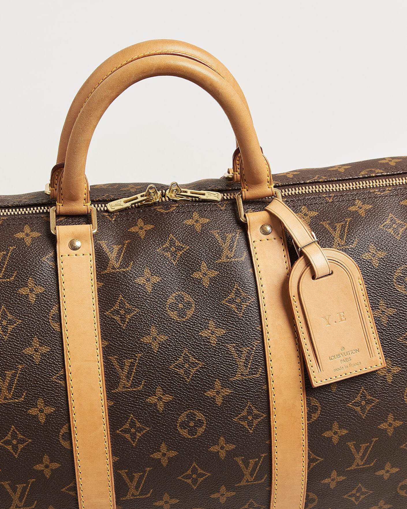 Heren | Pre-Owned & Vintage Bags | Louis Vuitton Pre-Owned | Keepall 50 Bandoulière Monogram
