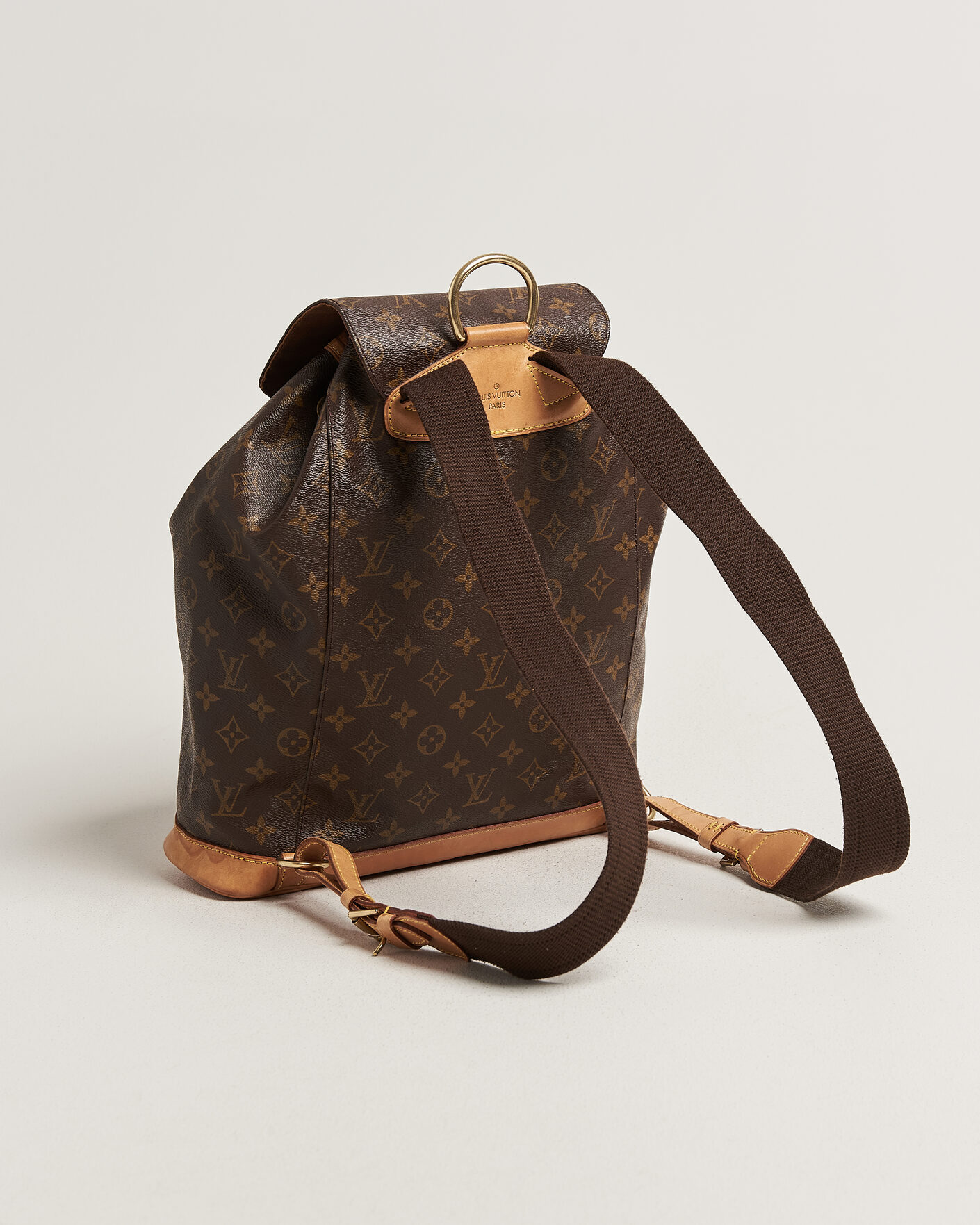 Heren | Pre-Owned & Vintage Bags | Louis Vuitton Pre-Owned | Montsouris GM Backpack Monogram