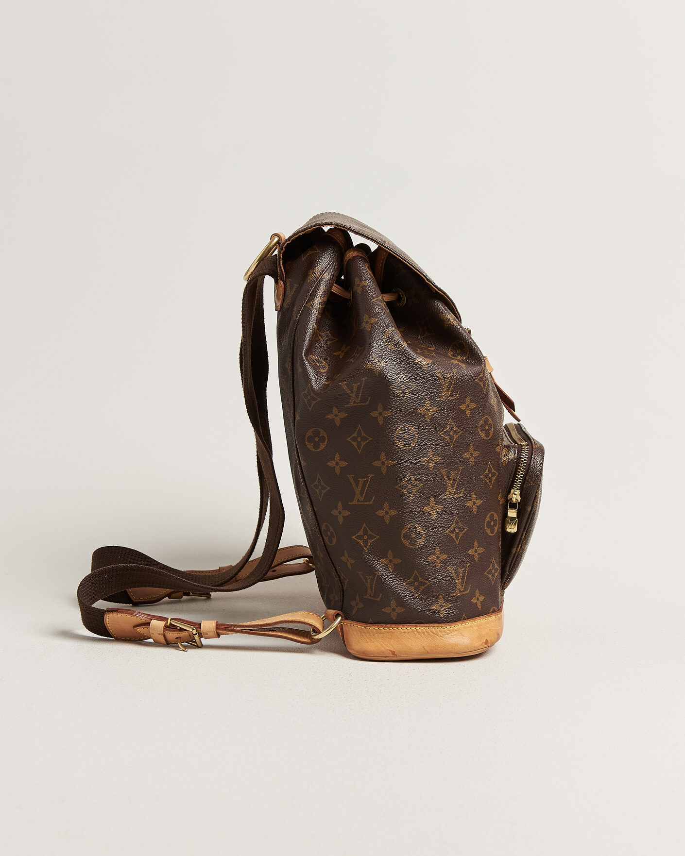 Heren | Pre-Owned & Vintage Bags | Louis Vuitton Pre-Owned | Montsouris GM Backpack Monogram