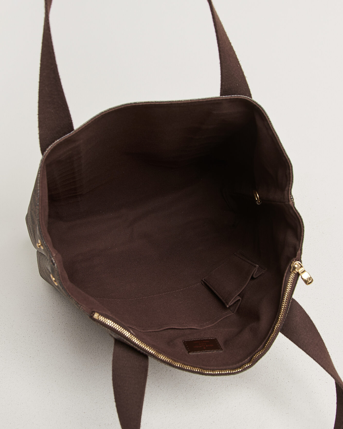 Homme | Pre-Owned & Vintage Bags | Louis Vuitton Pre-Owned | Cabas Bobur Tote Bag Damier Ebene
