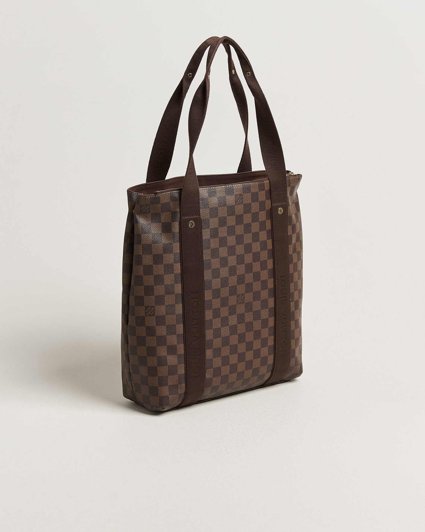 Homme | Pre-Owned & Vintage Bags | Louis Vuitton Pre-Owned | Cabas Bobur Tote Bag Damier Ebene