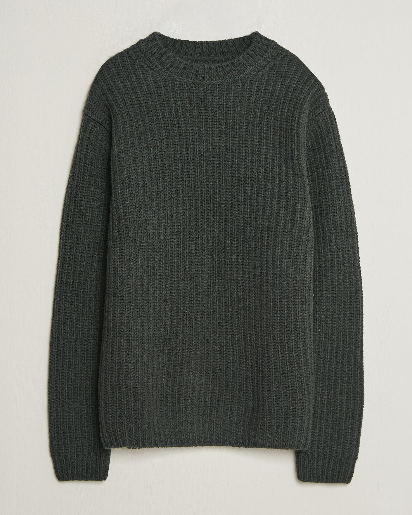 Homme | Pulls Et Tricots | Nudie Jeans | Gurry Chunky Knitted Sweater Racing Green