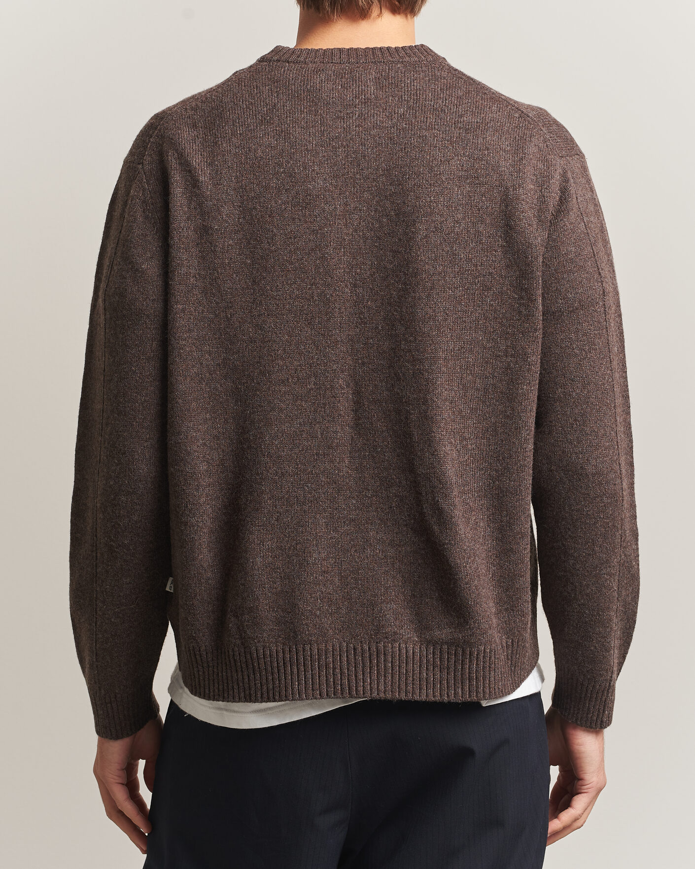 Homme | Pulls Et Tricots | NN07 | Russel Wool/Cotton Knitted Sweater Mable Husk