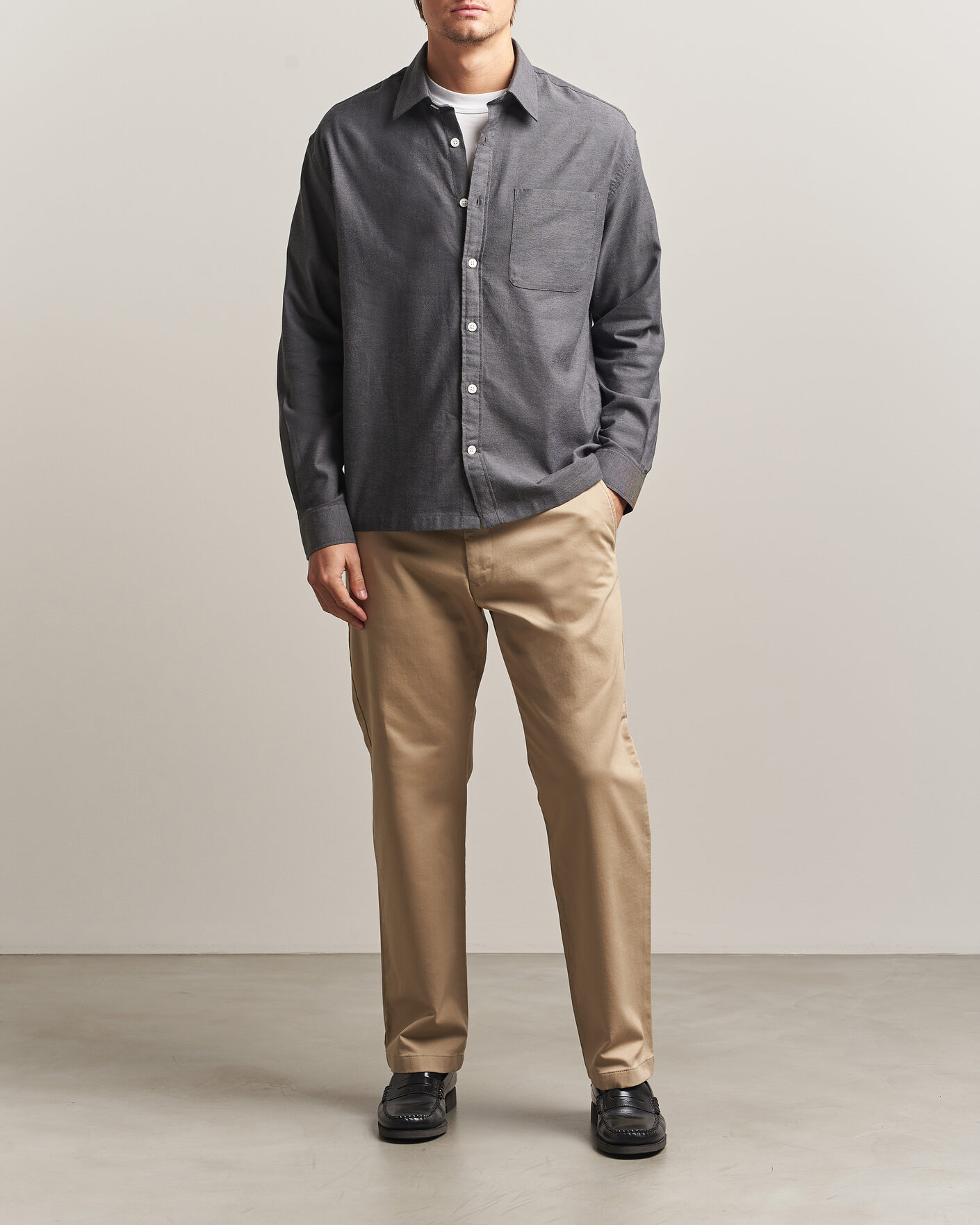 Heren | Broeken | NN07 | Aden Regular Fit Chinos Desert Khaki