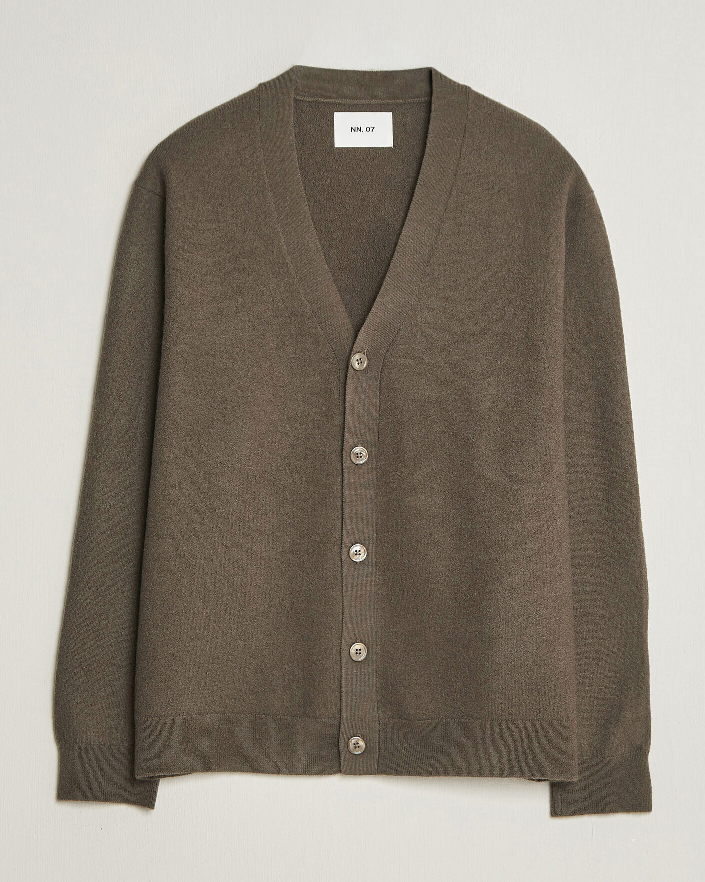 Homme | Pulls Et Tricots | NN07 | Jasper Wool Knitted Cardigan Mable Husk
