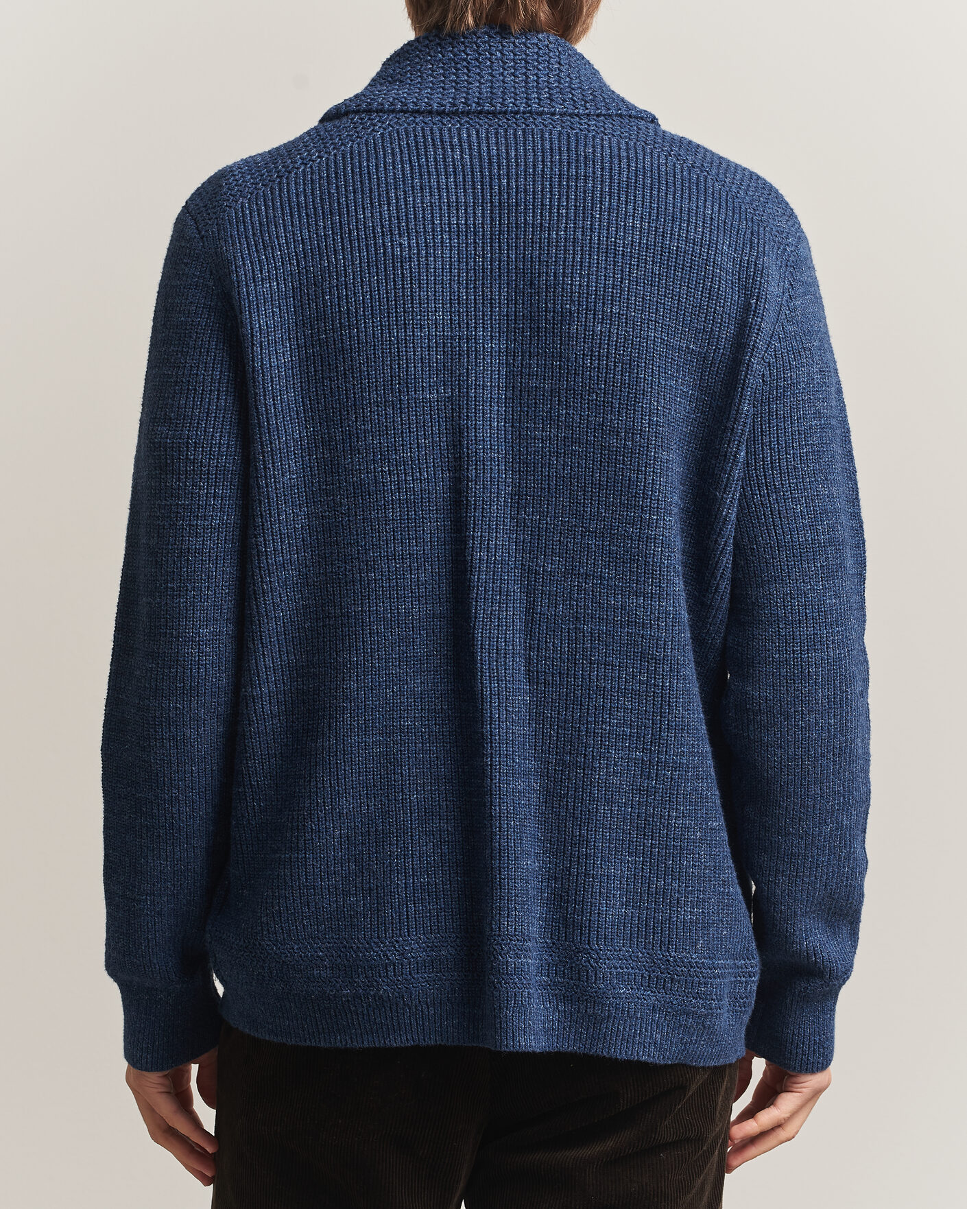 Homme | Pulls Et Tricots | Polo Ralph Lauren | Cotton Shawl Cardigan Blue Marl