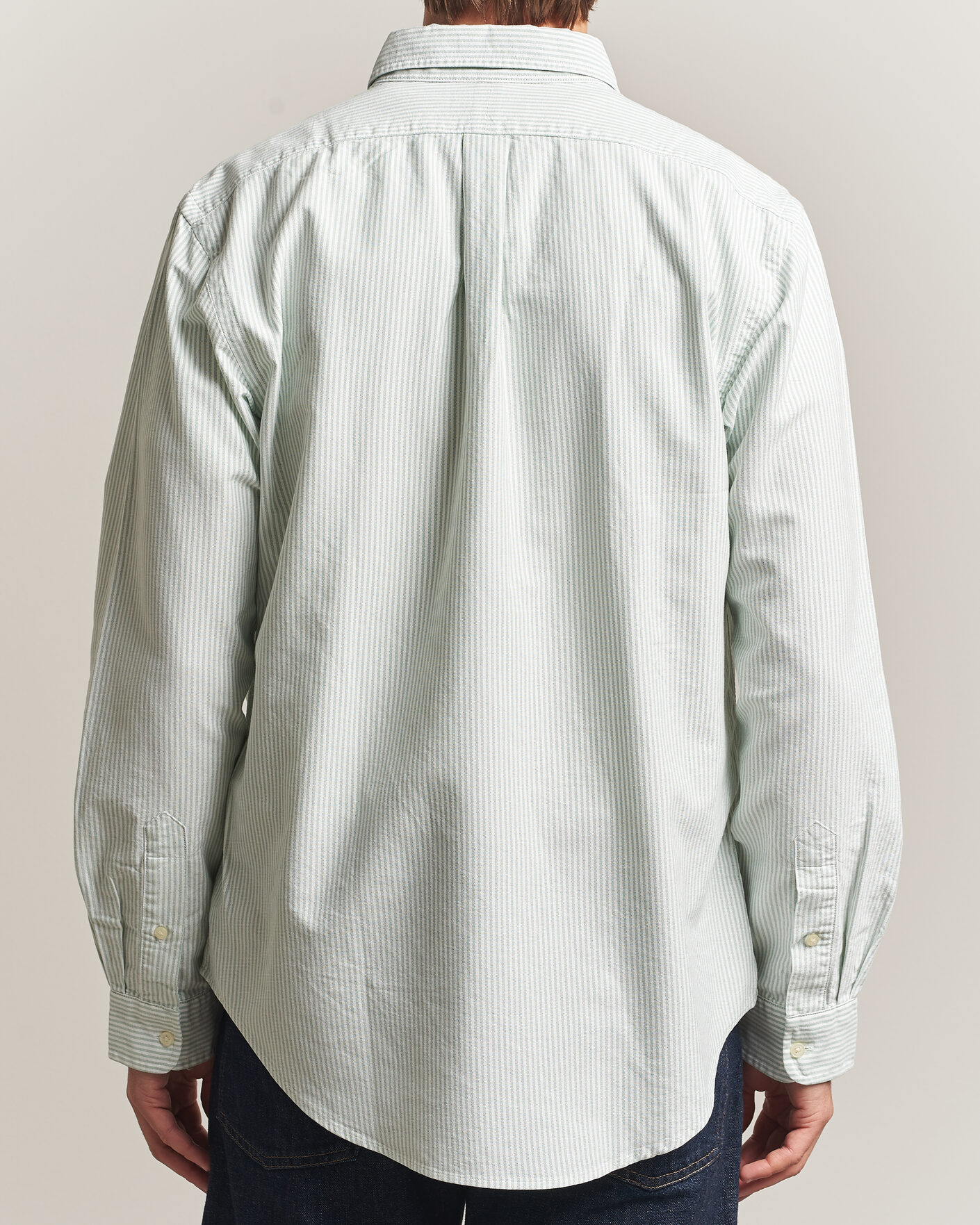 Homme | Chemises | Polo Ralph Lauren | Custom Slim Fit Oxford Shirt Pistachio/White