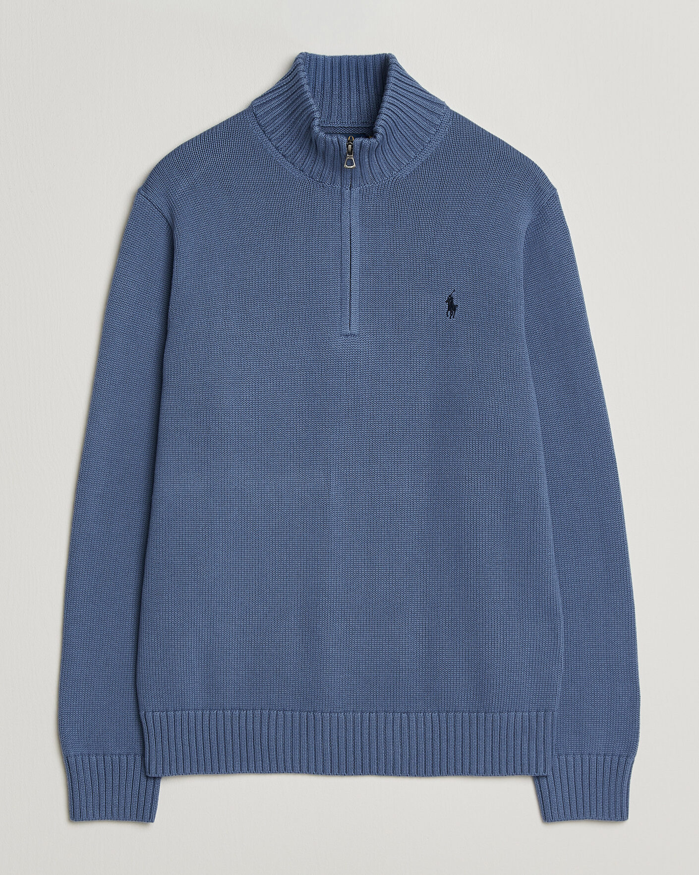 Heren | Truien | Polo Ralph Lauren | Cotton Half Zip Carson Blue