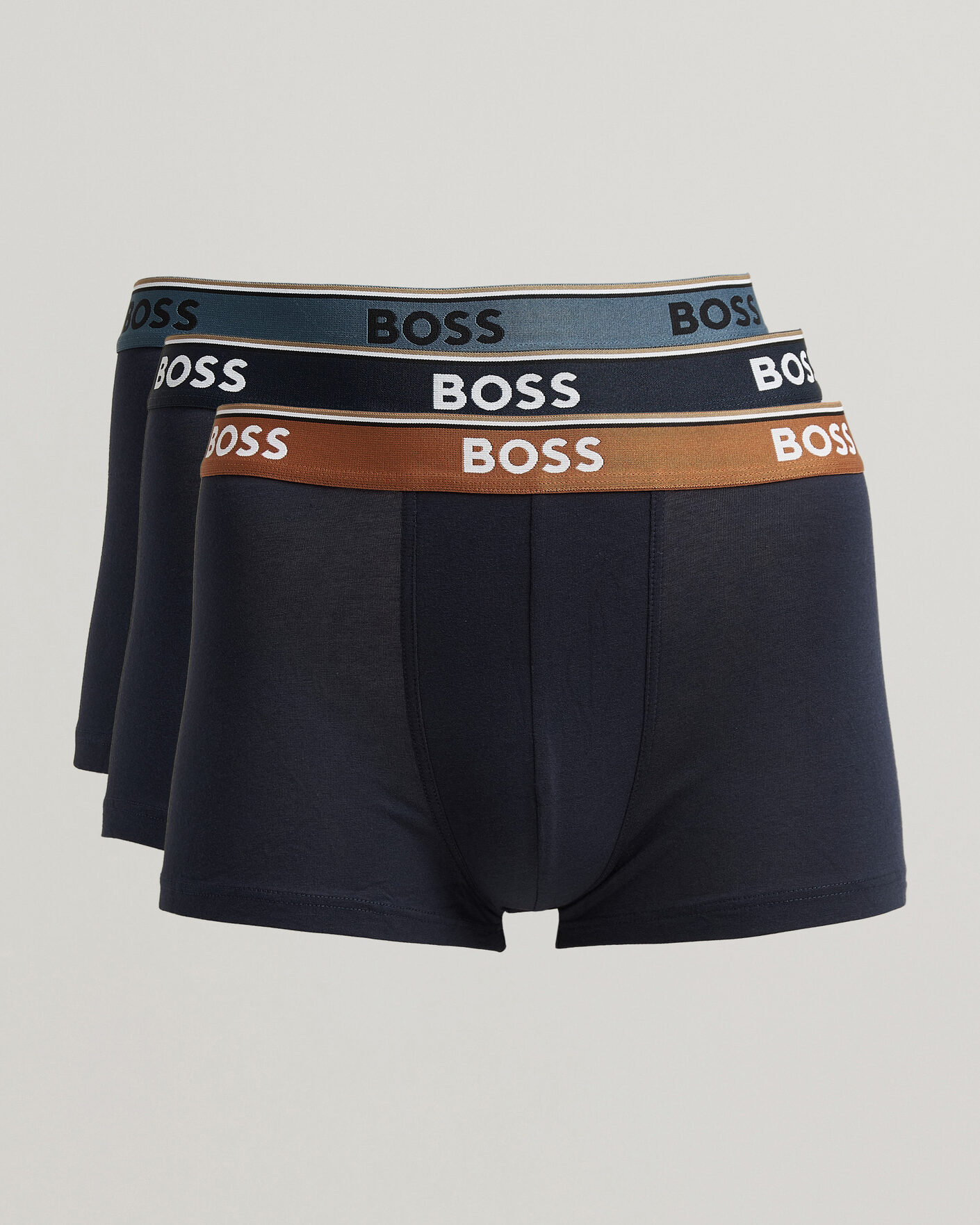 Homme | Sous-Vêtements Et Chaussettes | BOSS BLACK | 3-Pack Trunk Dark Blue