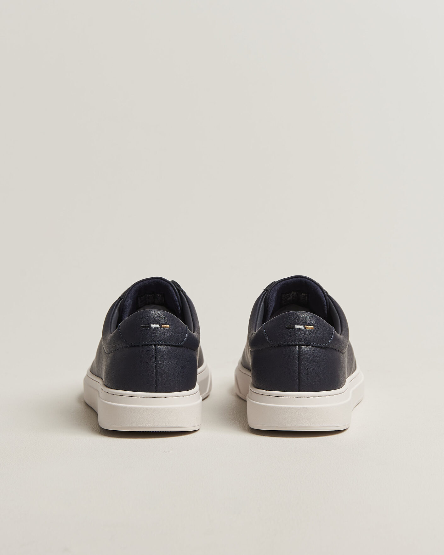 Heren | Sneakers | BOSS BLACK | Kieran Leather Sneaker Dark Blue