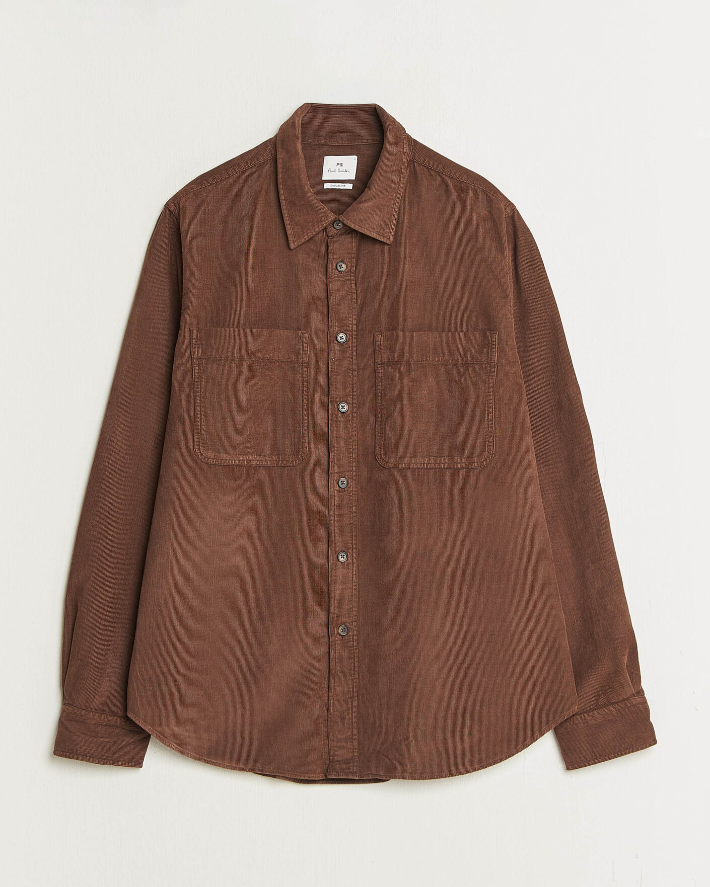 Heren | Overhemden | PS Paul Smith | Casual Fit Corduroy Shirt Brown