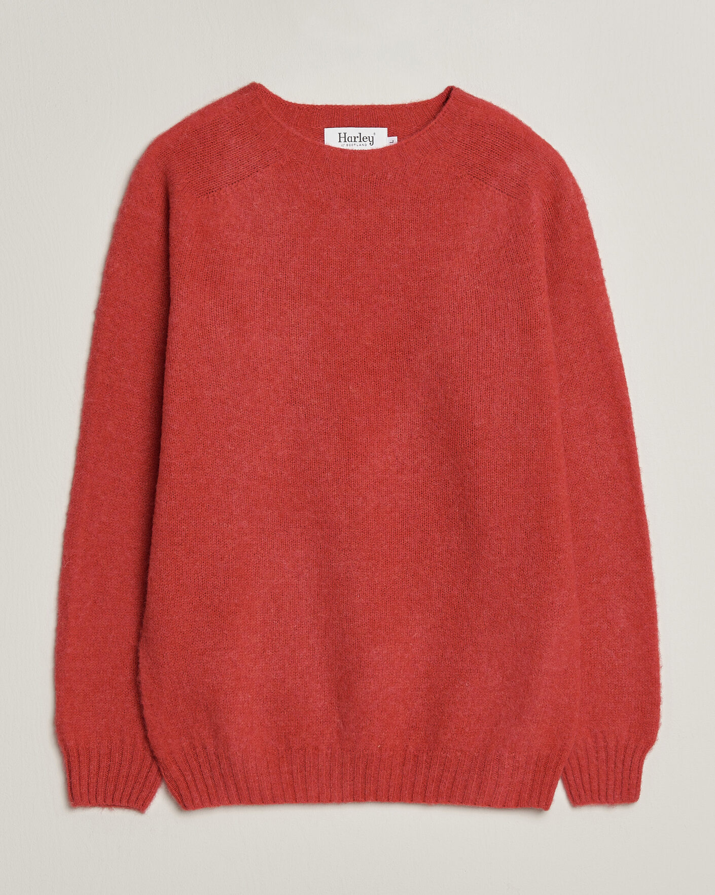 Homme | Pulls Et Tricots | Harley Of Scotland | Brushed Supersoft Lambswool Crewneck Damask