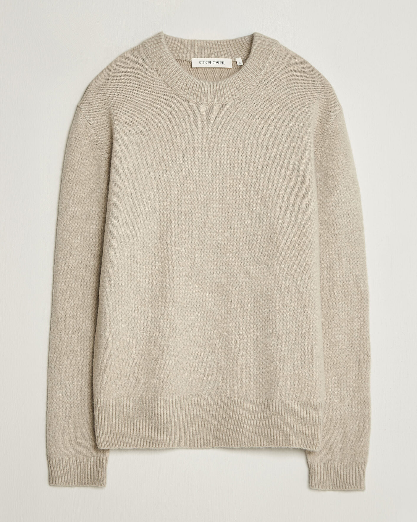 Homme | Pulls Et Tricots | Sunflower | Moon Alpaca Sweater Pebble