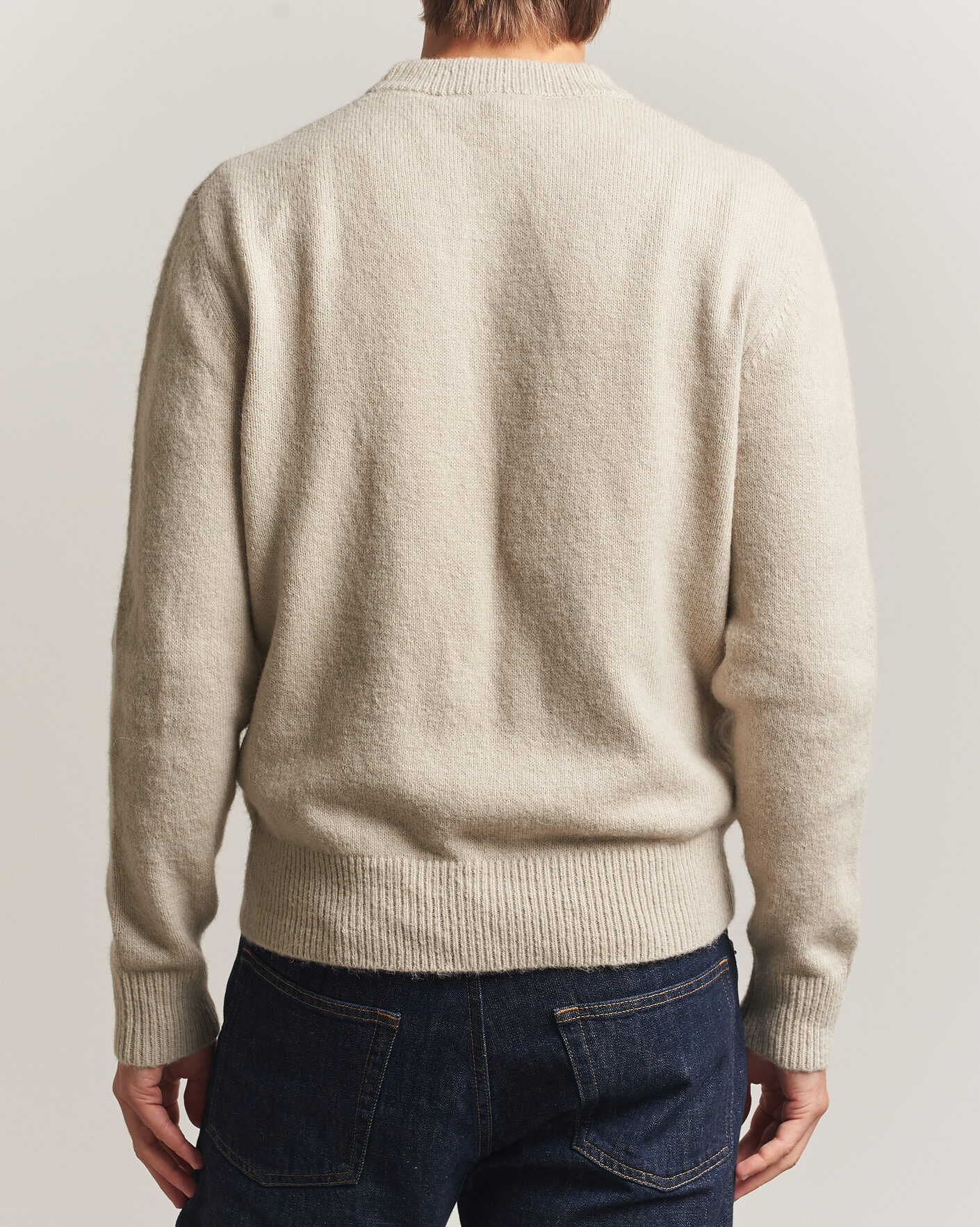 Homme | Pulls Et Tricots | Sunflower | Moon Alpaca Sweater Pebble