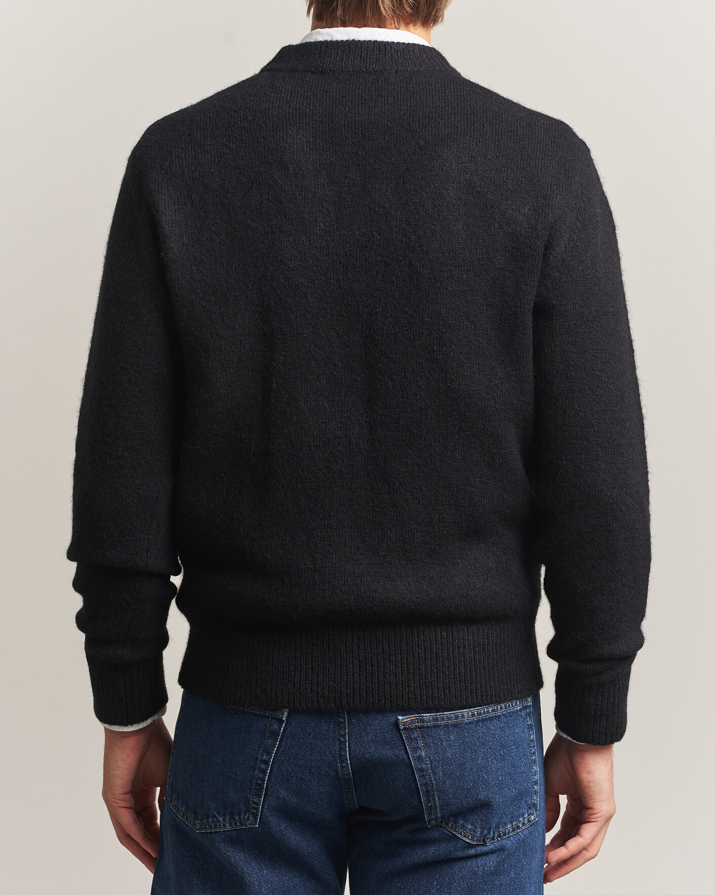 Heren | Truien | Sunflower | Moon Alpaca Sweater Black