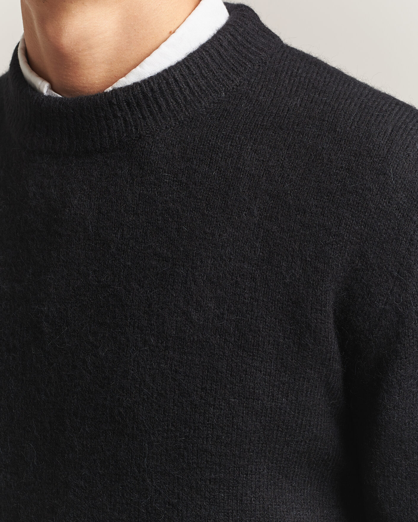 Heren | Truien | Sunflower | Moon Alpaca Sweater Black