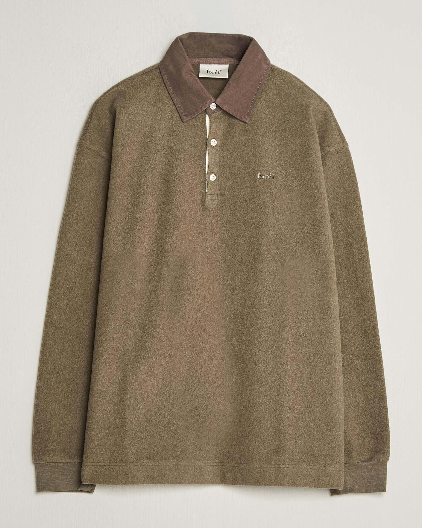 Homme | Pulls Et Tricots | Forét | Herb Brushed Rugby Washed Brown