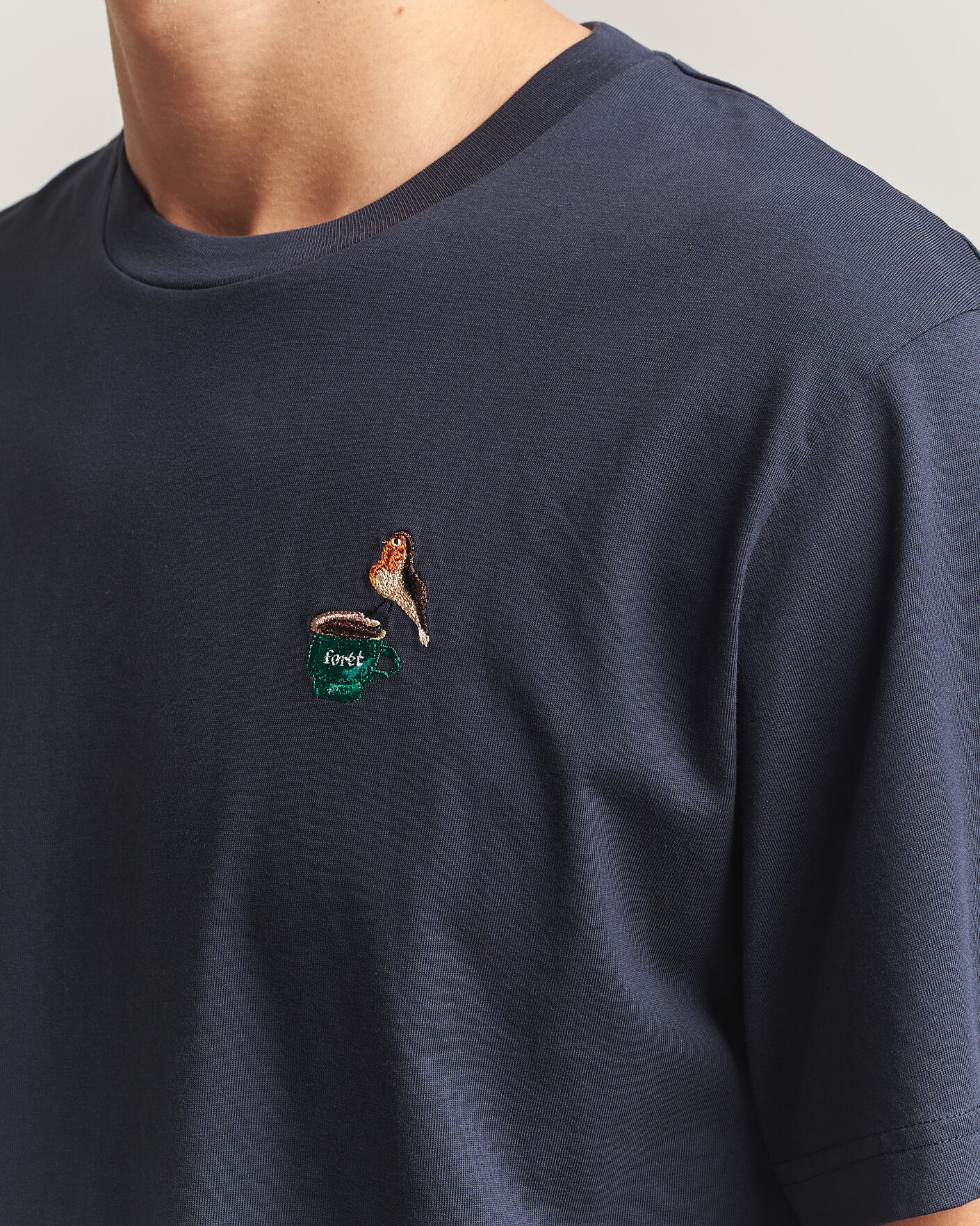 Homme | T-shirts | Forét | Rest T-Shirt Navy