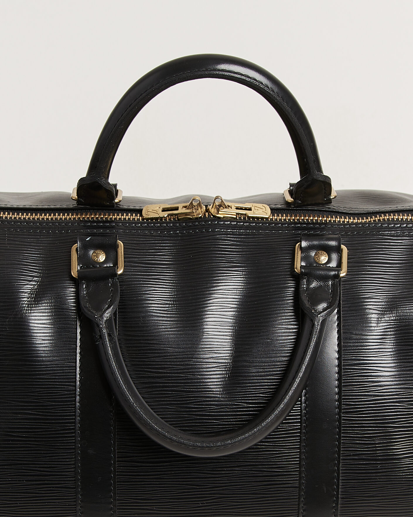 Homme | Pre-Owned & Vintage Bags | Louis Vuitton Pre-Owned | Keepall Epi Leather 50 Black