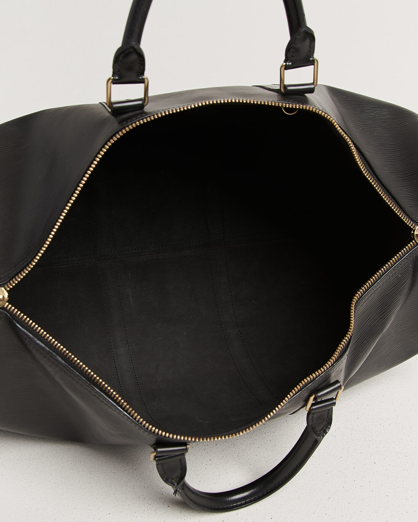 Homme | Pre-Owned & Vintage Bags | Louis Vuitton Pre-Owned | Keepall Epi Leather 50 Black