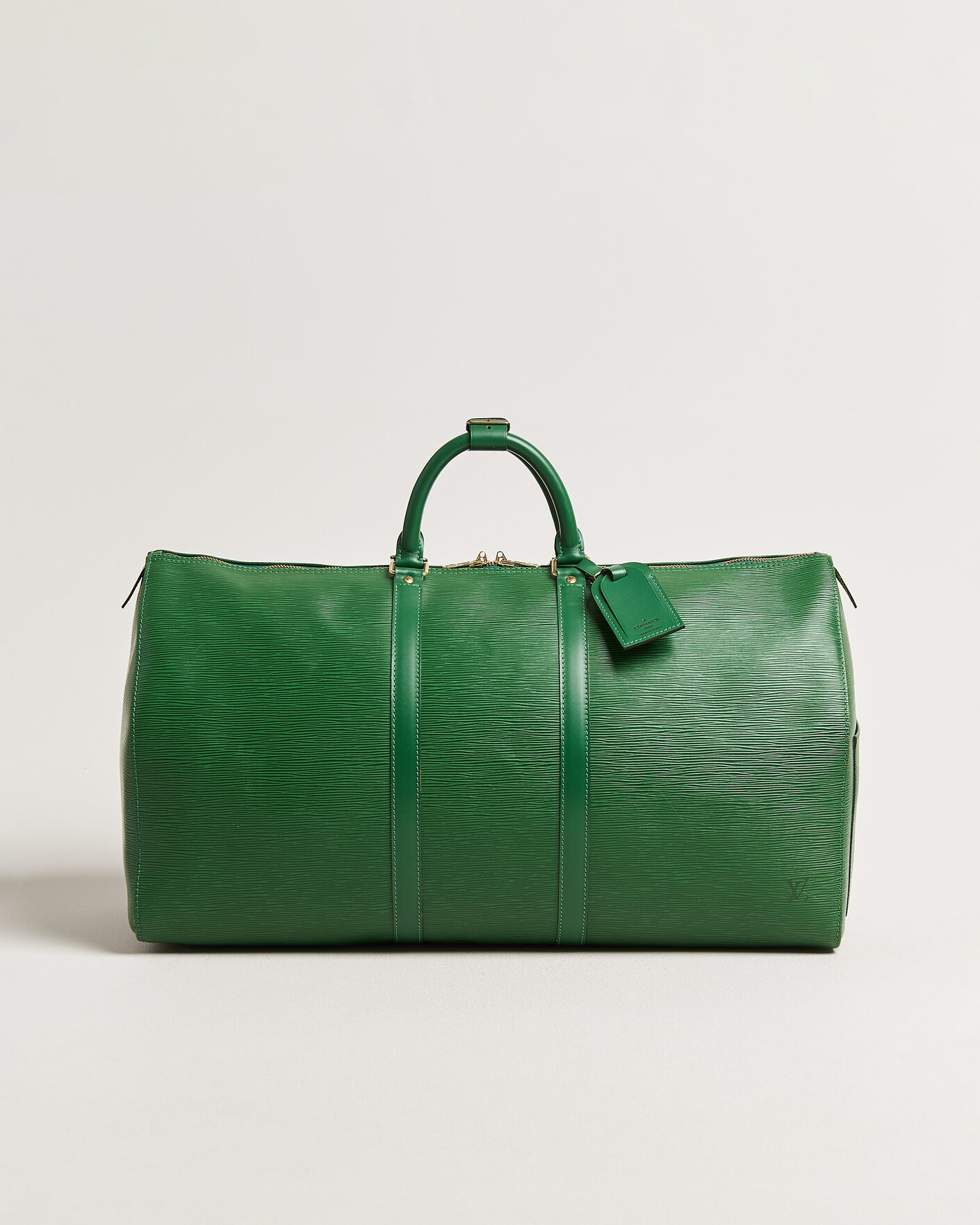 Homme | Pre-Owned & Vintage Bags | Louis Vuitton Pre-Owned | Keepall 55 Epi Leather Green