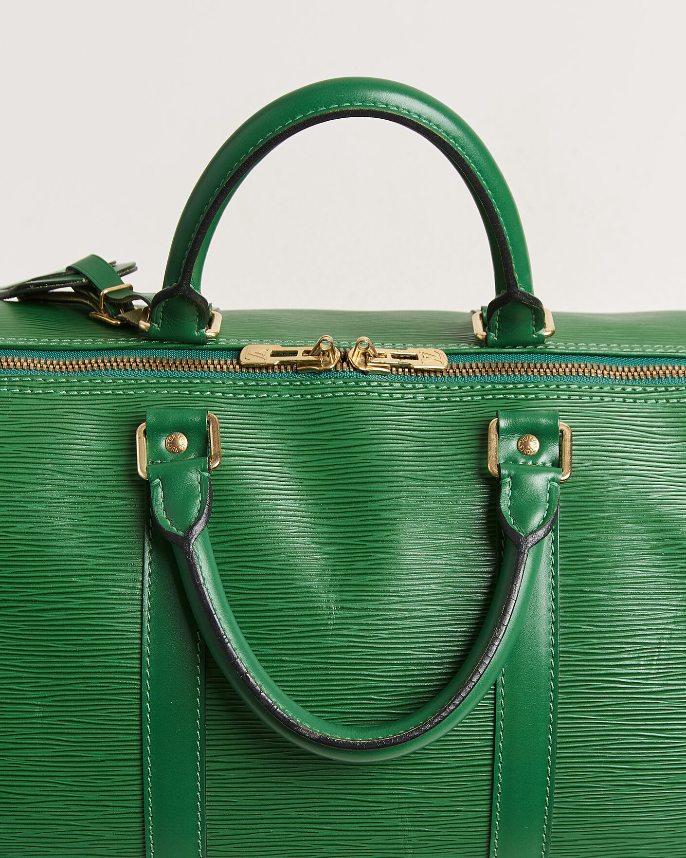 Homme | Pre-Owned & Vintage Bags | Louis Vuitton Pre-Owned | Keepall 55 Epi Leather Green