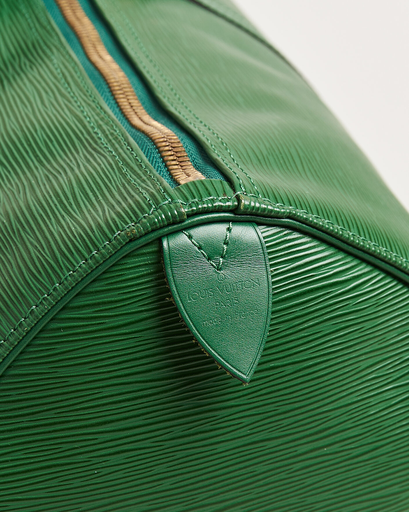 Homme | Pre-Owned & Vintage Bags | Louis Vuitton Pre-Owned | Keepall 55 Epi Leather Green