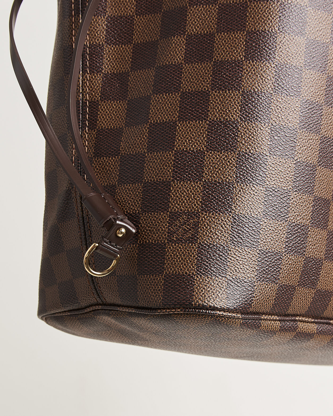 Heren | Pre-Owned & Vintage Bags | Louis Vuitton Pre-Owned | Neverfull MM Damier Ebene