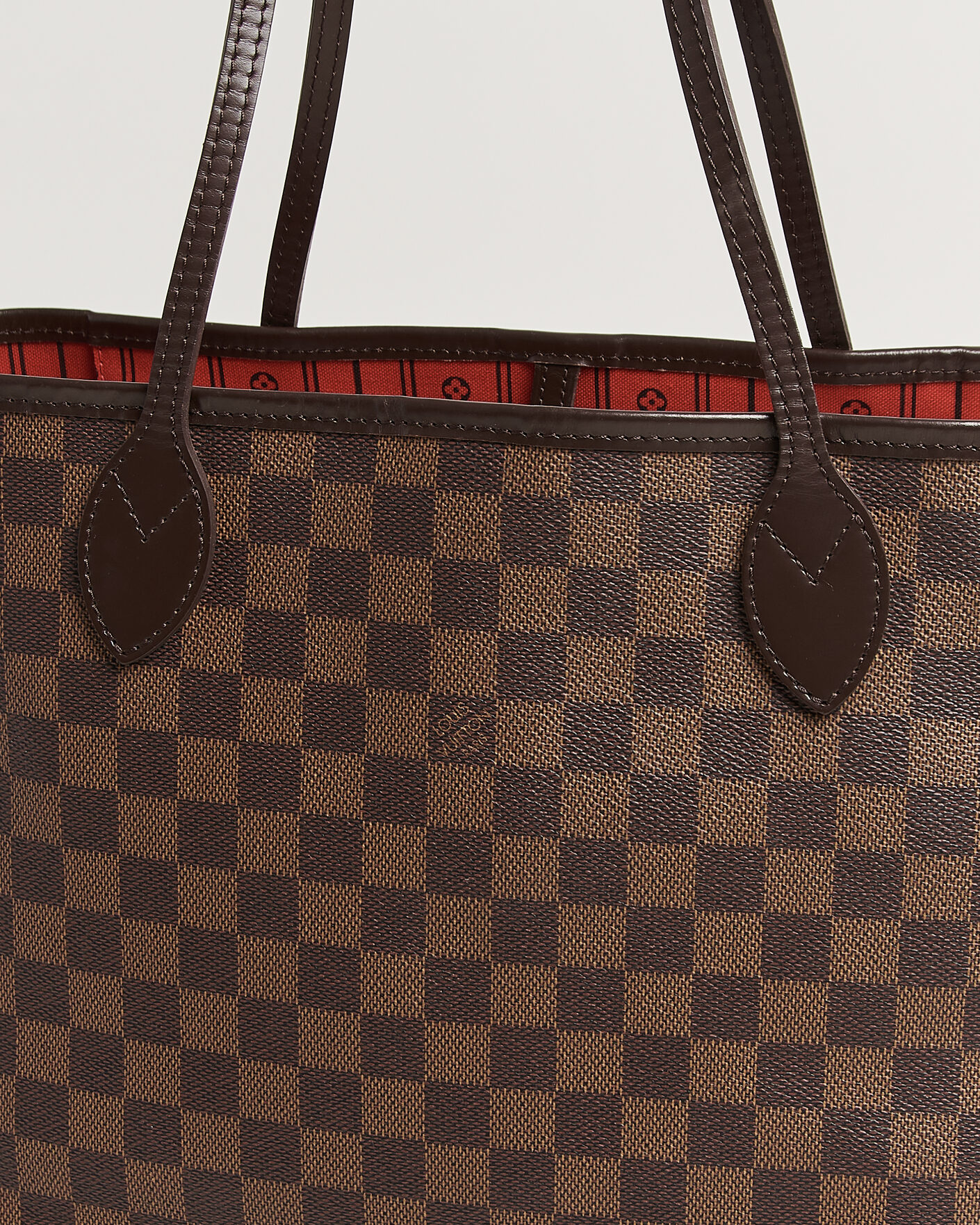 Heren | Pre-Owned & Vintage Bags | Louis Vuitton Pre-Owned | Neverfull MM Damier Ebene