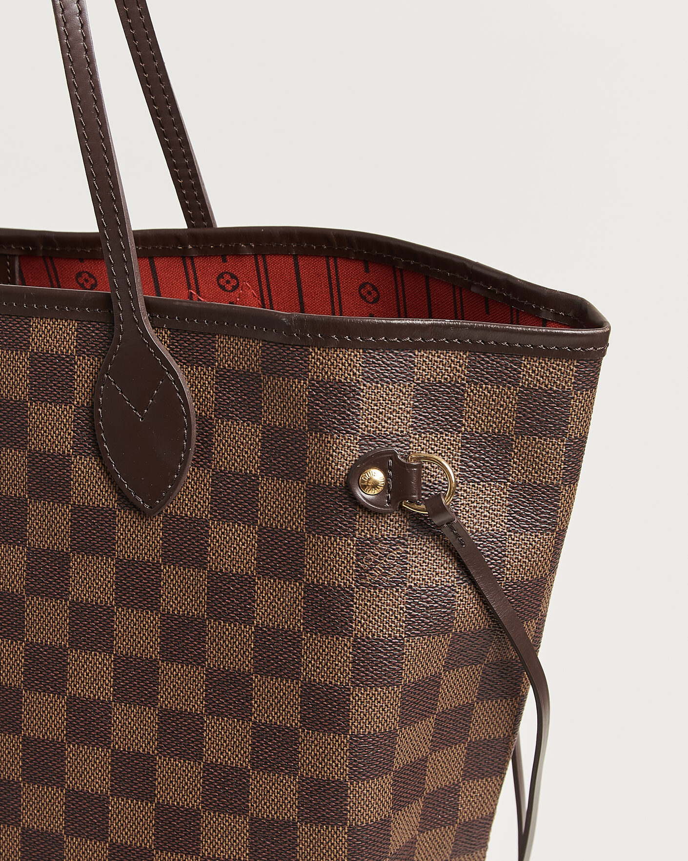 Heren | Pre-Owned & Vintage Bags | Louis Vuitton Pre-Owned | Neverfull MM Damier Ebene
