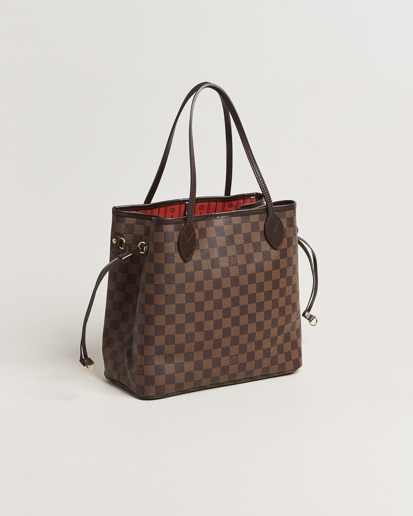 Heren | Pre-Owned & Vintage Bags | Louis Vuitton Pre-Owned | Neverfull MM Damier Ebene