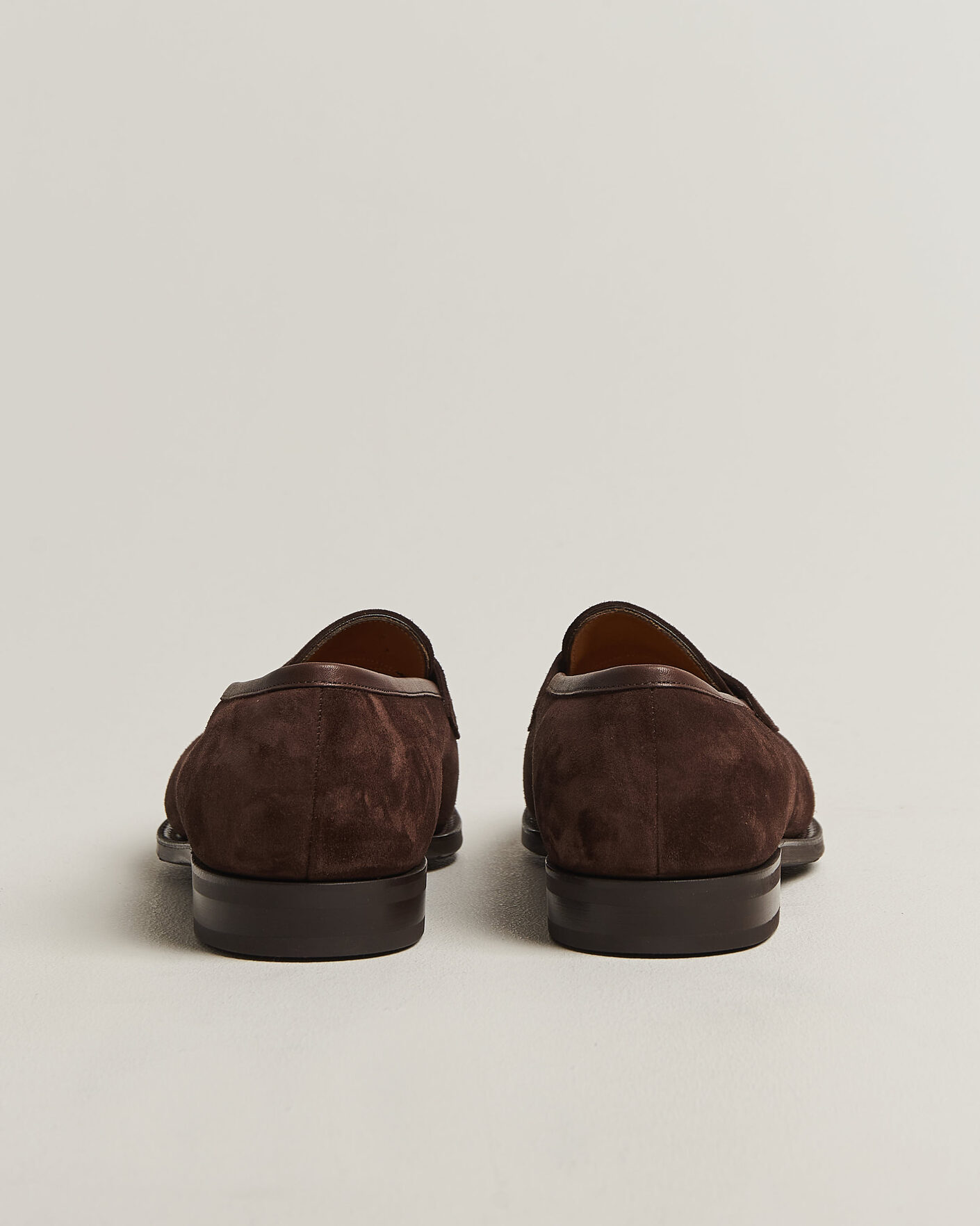 Heren | Instappers | Edward Green | Piccadilly Penny Loafer Mink Suede