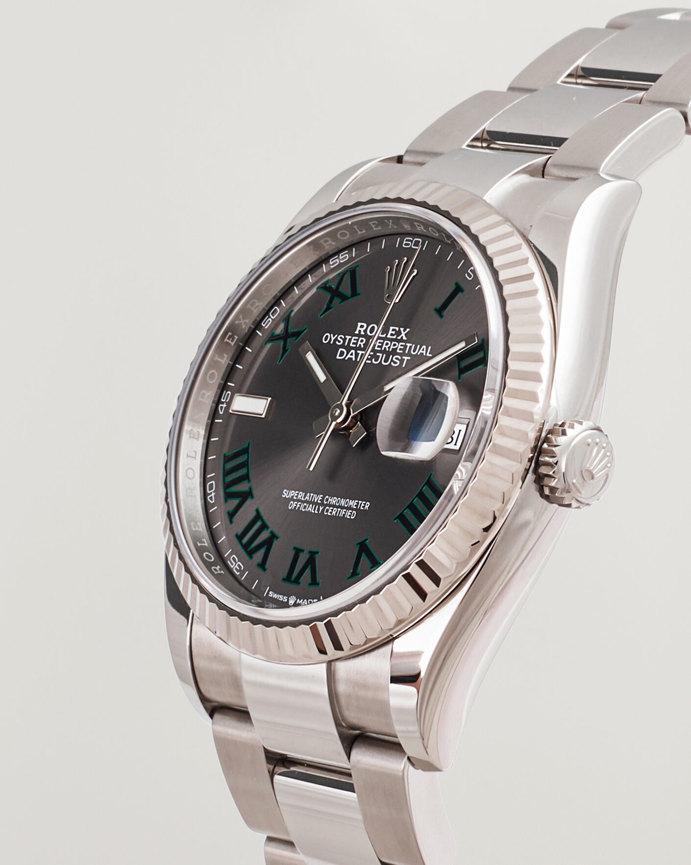 Heren | Pre-Owned & Vintage Watches | Rolex Pre-Owned | Datejust Wimbledon