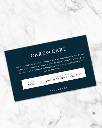 Homme | Presentkort | | Presentkort