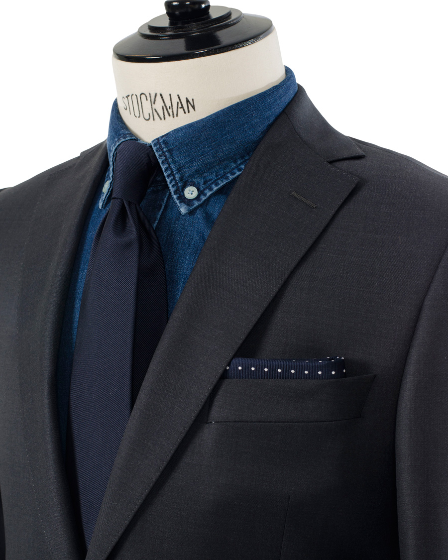 Heren |  |  | Paul Suit Solid Clothing Set Dark Grey