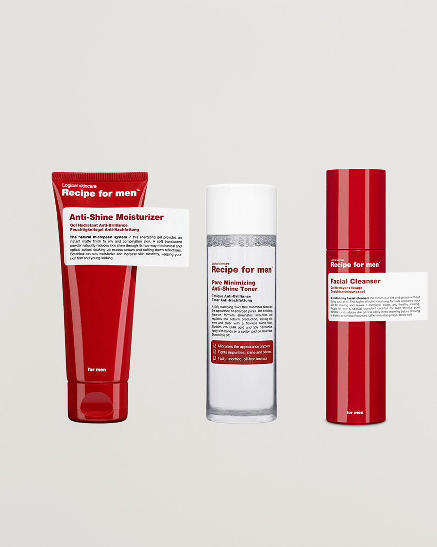 Heren | Huidverzorging | Recipe for men | Pore Minimizing Kit