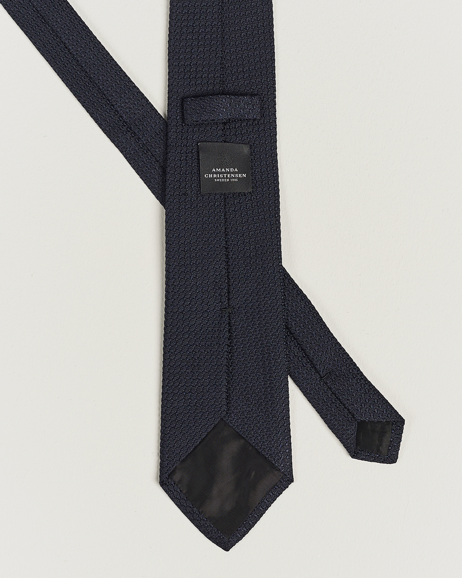 Homme | Cravates | Amanda Christensen | Set Tie Navy & Handkercheif White