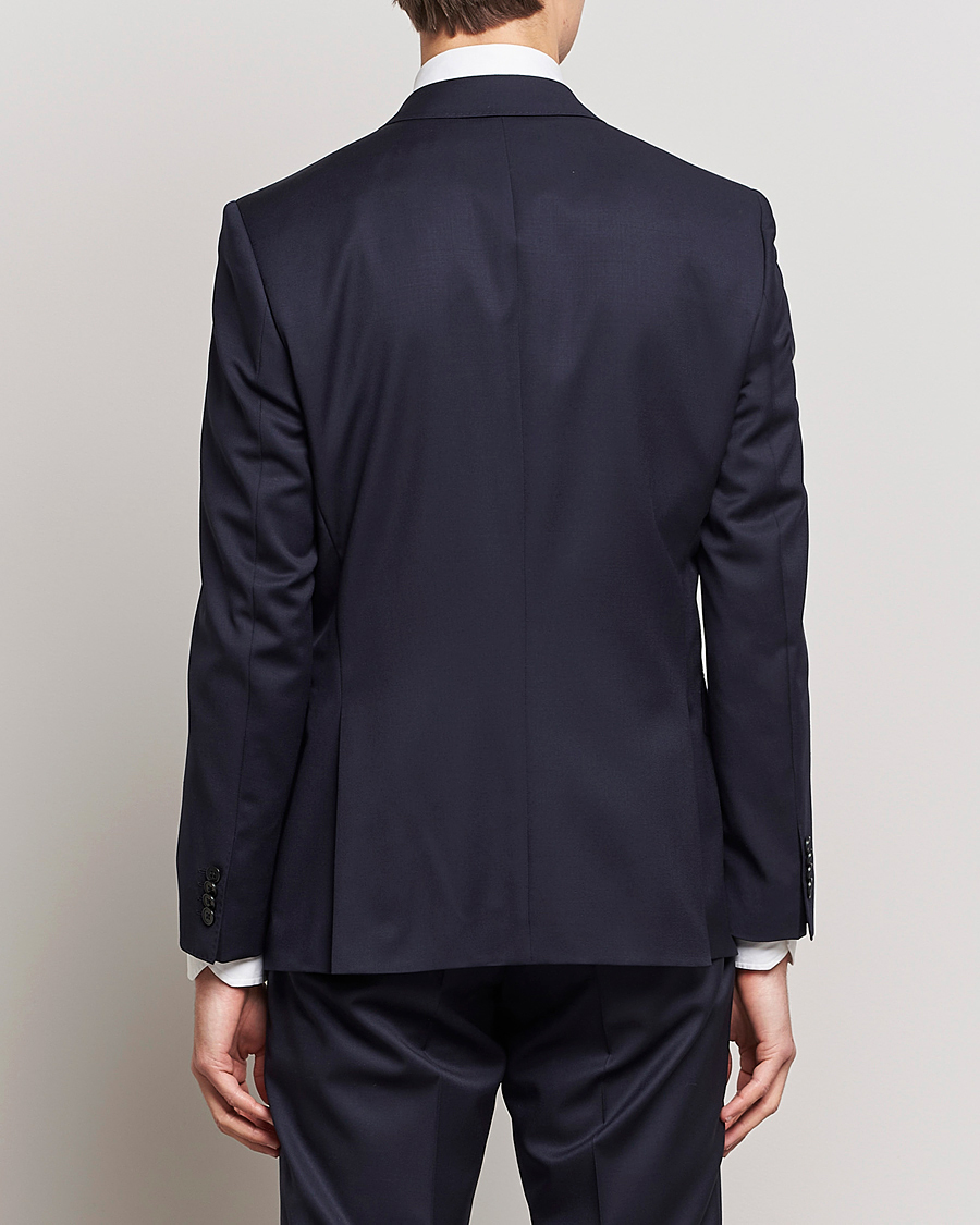 Heren | Pakken | BOSS BLACK | Huge Wool Suit Dark Blue