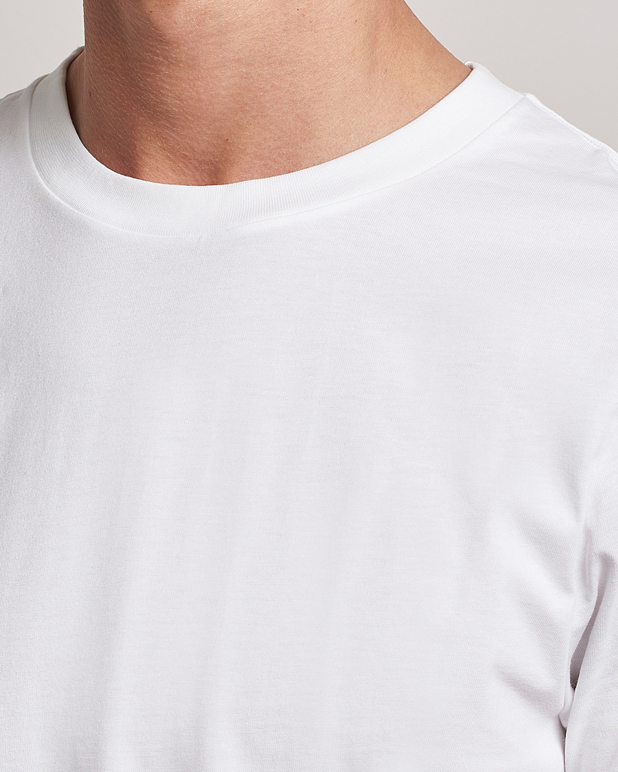 Heren | T-shirts | Bread & Boxers | 3-pack Crew Neck Regular T-Shirt White