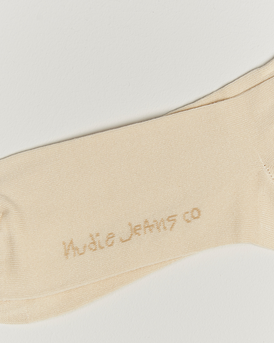 Homme | Sous-Vêtements Et Chaussettes | Nudie Jeans | 3-pack Amundsson Tennis Socks Off White/Black